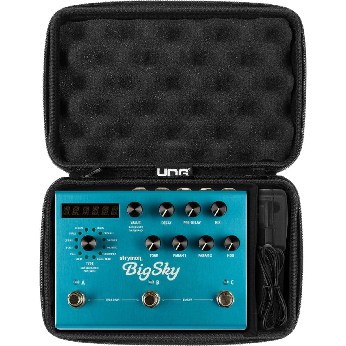 Creator Strymon Timeline/BigSky/Mobius/Nightsky/Volante Hardcase Black — UDG