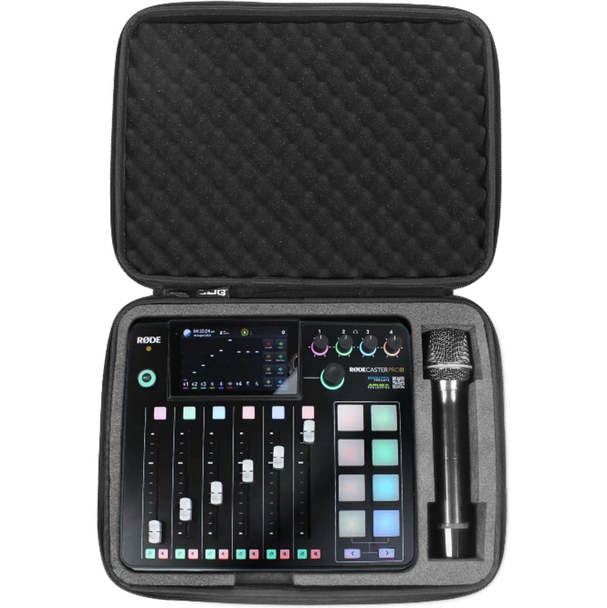 Black RØDECaster Pro II & Duo Hardcase — UDG