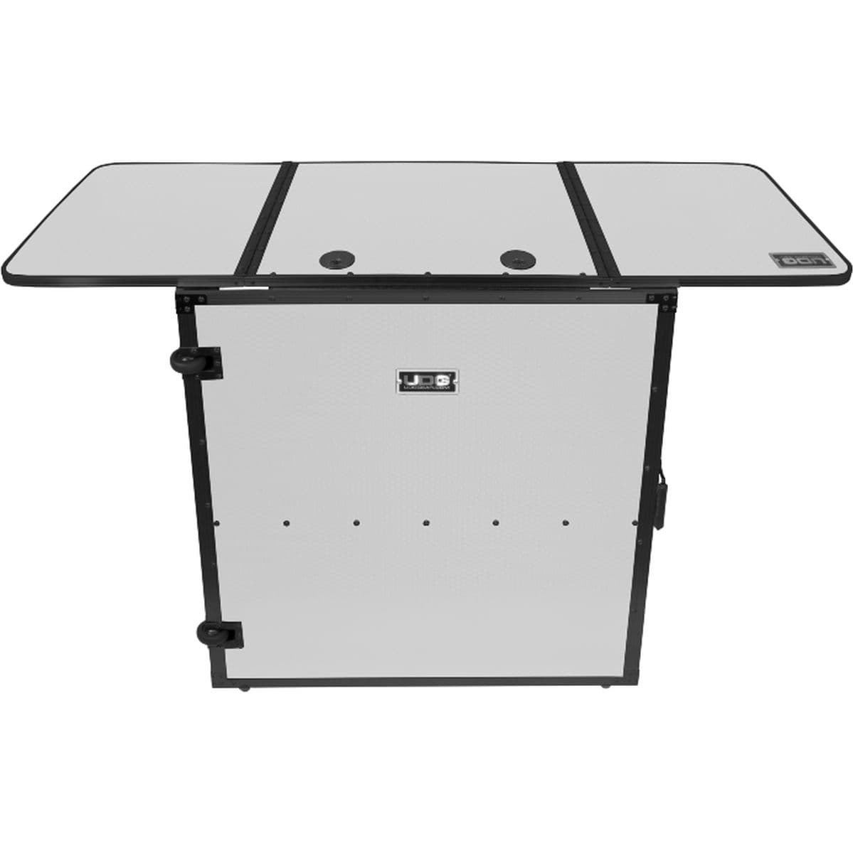 Ultimate Fold Out DJ Table White MkII Plus (Wheels) — UDG