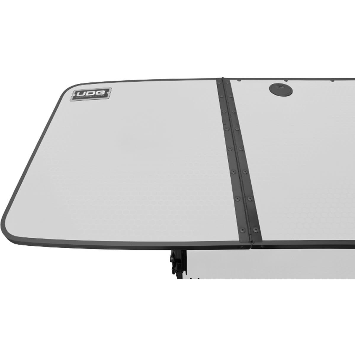 Ultimate Fold Out DJ Table White MkII Plus (Wheels) — UDG