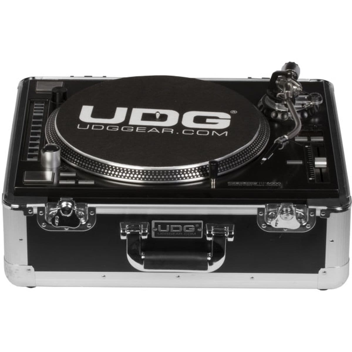 Ultimate Pick Foam Flight Case Multi Format Turntable Silver — UDG