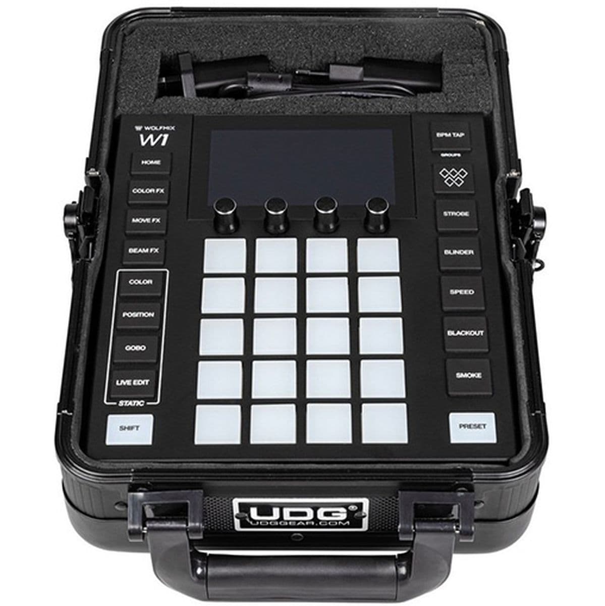 Ultimate Pick Foam Flight Case Wolfmix W1 Black — UDG