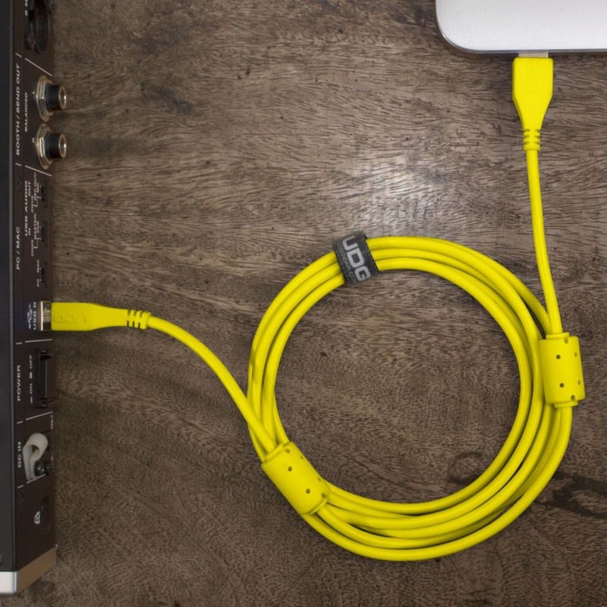 Ultimate Audio Cable USB 2.0 A-B Yellow Straight 1m — UDG