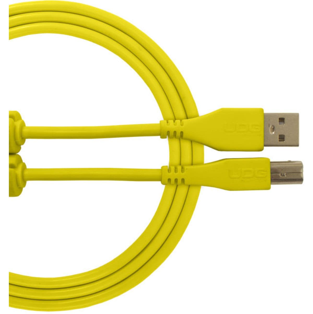 Ultimate Audio Cable USB 2.0 A-B Yellow Straight 3m — UDG