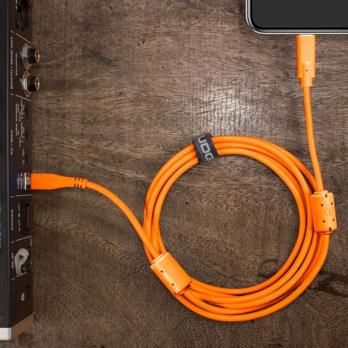 Ultimate Audio Cable USB 2.0 C-B Orange Straight 1.5m — UDG