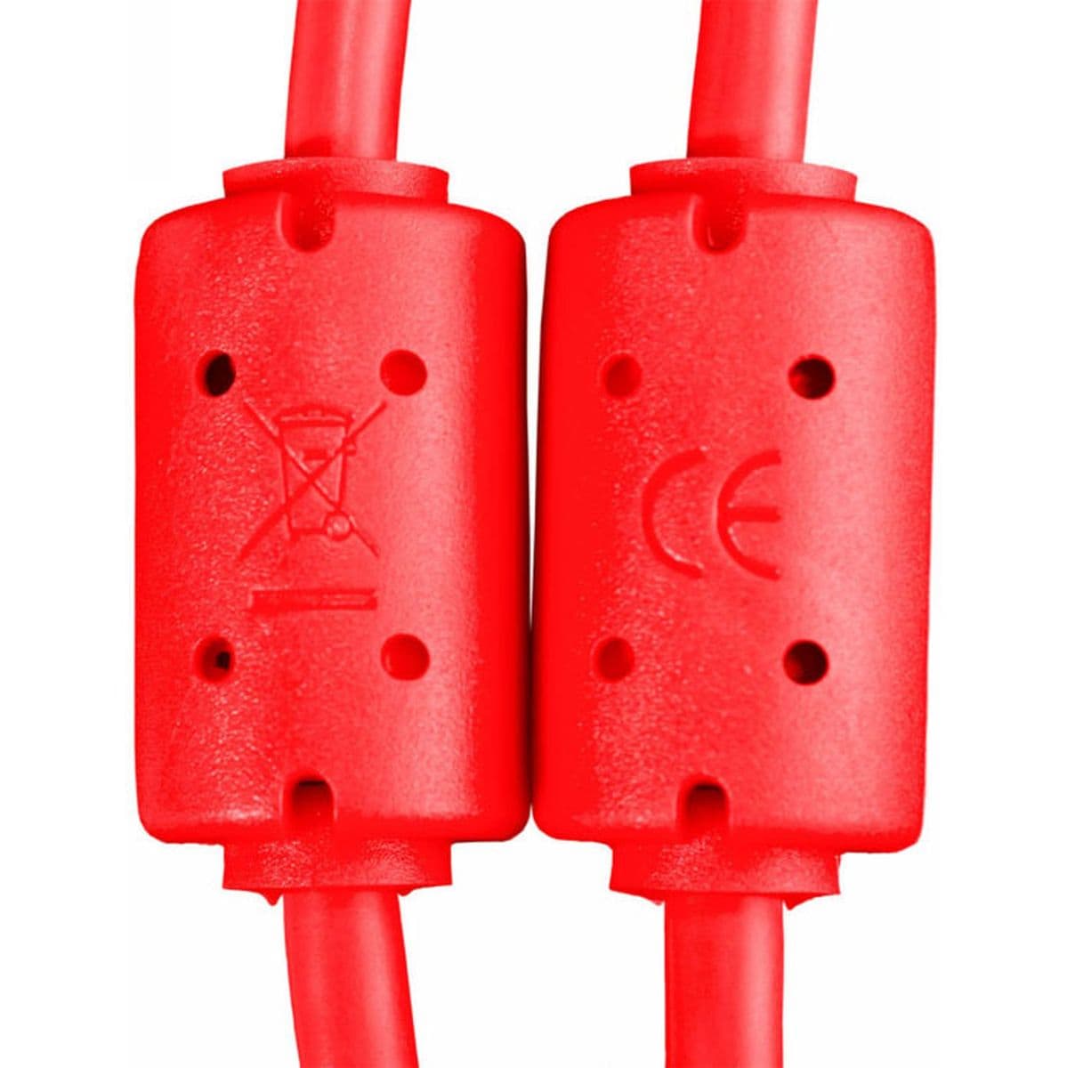 Ultimate Audio Cable USB 2.0 C-B Red Straight 1.5m — UDG