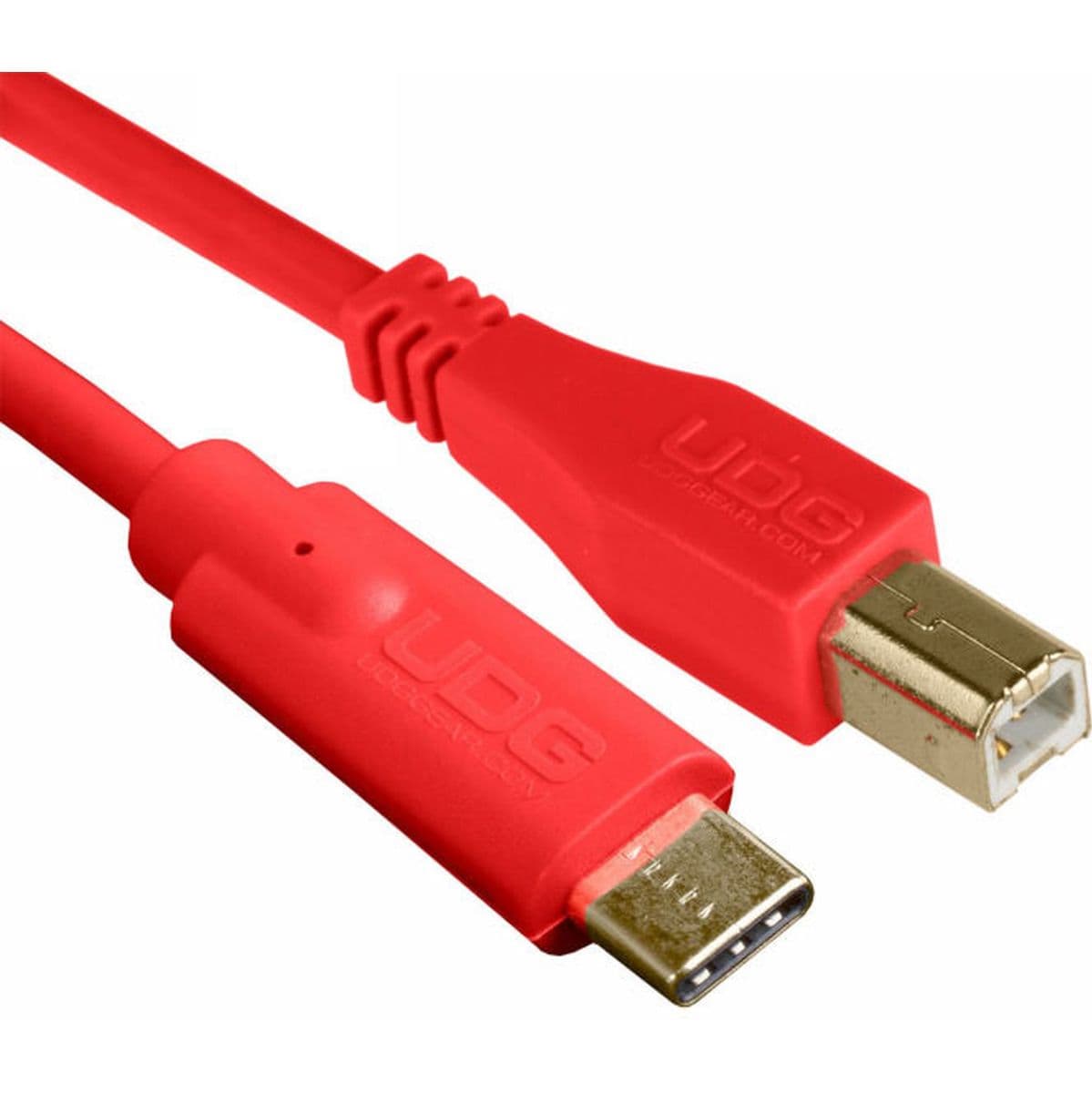 Ultimate Audio Cable USB 2.0 C-B Red Straight 1.5m — UDG