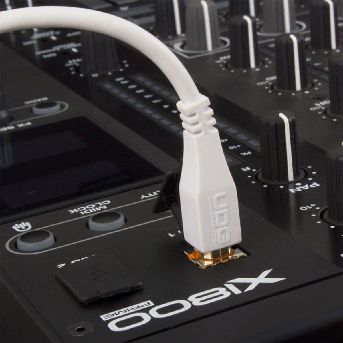 Ultimate Audio Cable USB 2.0 C-B White Straight 1.5m — UDG