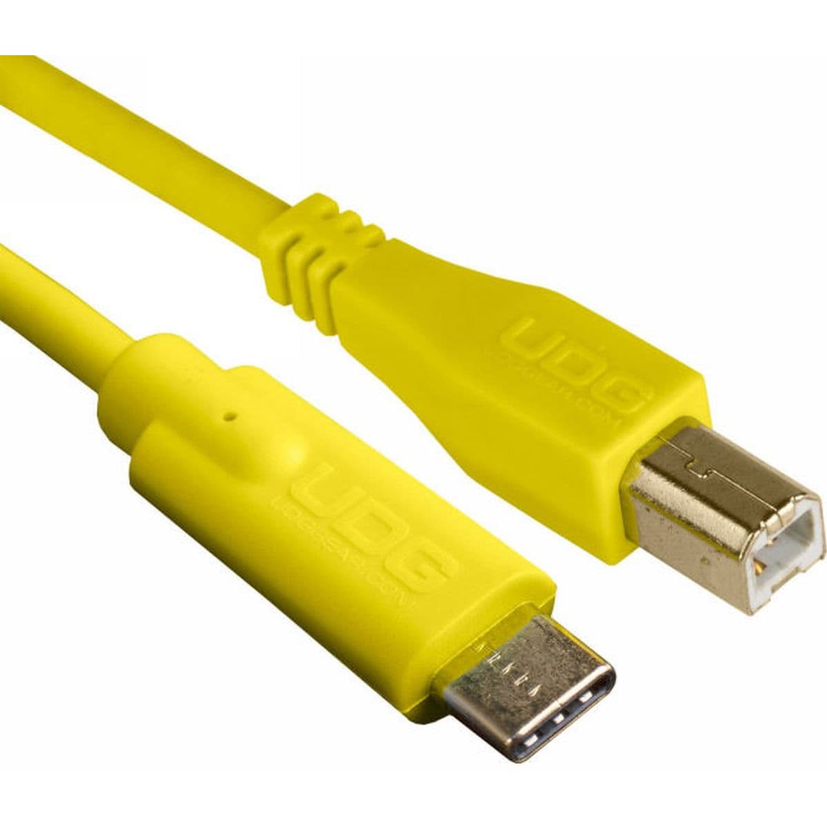 Ultimate Audio Cable USB 2.0 C-B Yellow Straight 1.5m — UDG