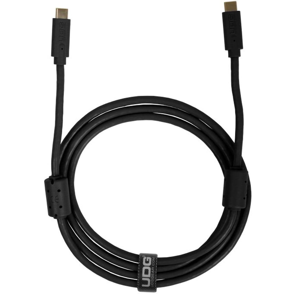 Ultimate Audio Cable USB 3.2 C-C Black Straight 1.5m — UDG