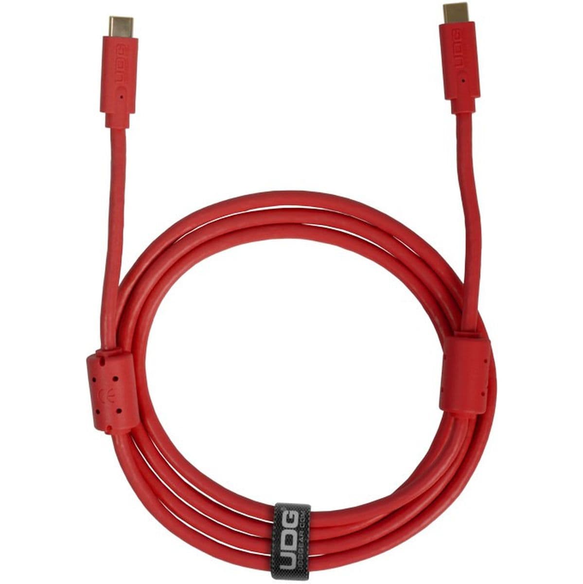 Ultimate Audio Cable USB 3.2 C-C Red Straight 1.5m — UDG