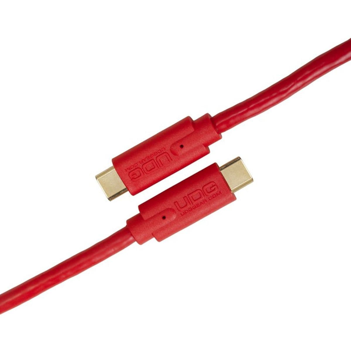 Ultimate Audio Cable USB 3.2 C-C Red Straight 1.5m — UDG