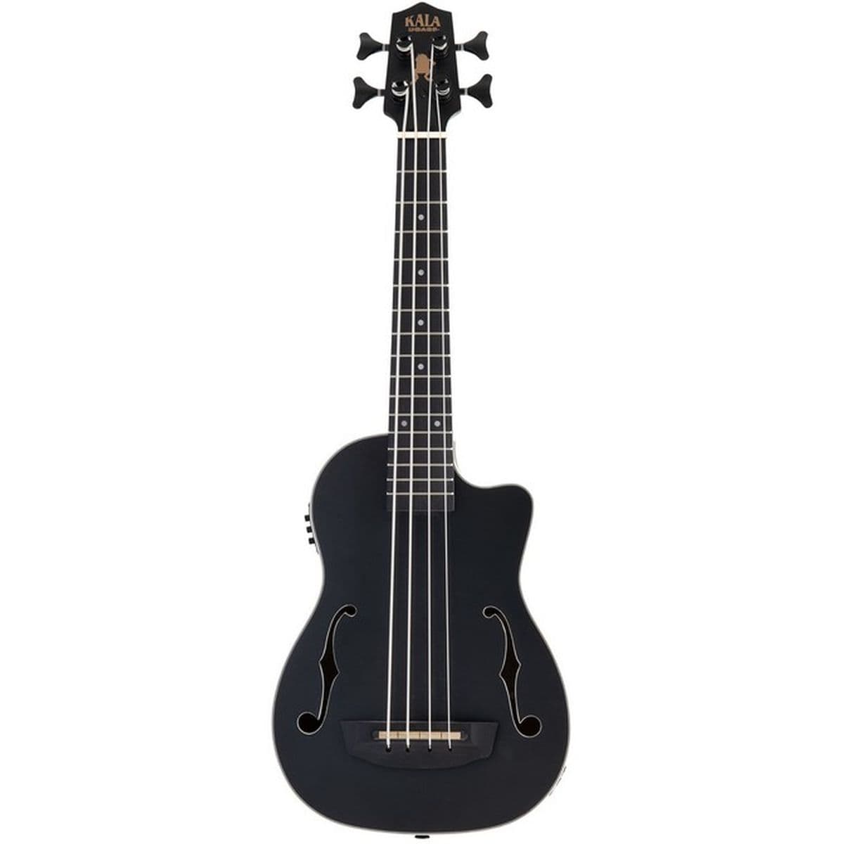 Black Journeyman Mahogany Acoustic-Electric U-BASS w... — Kala
