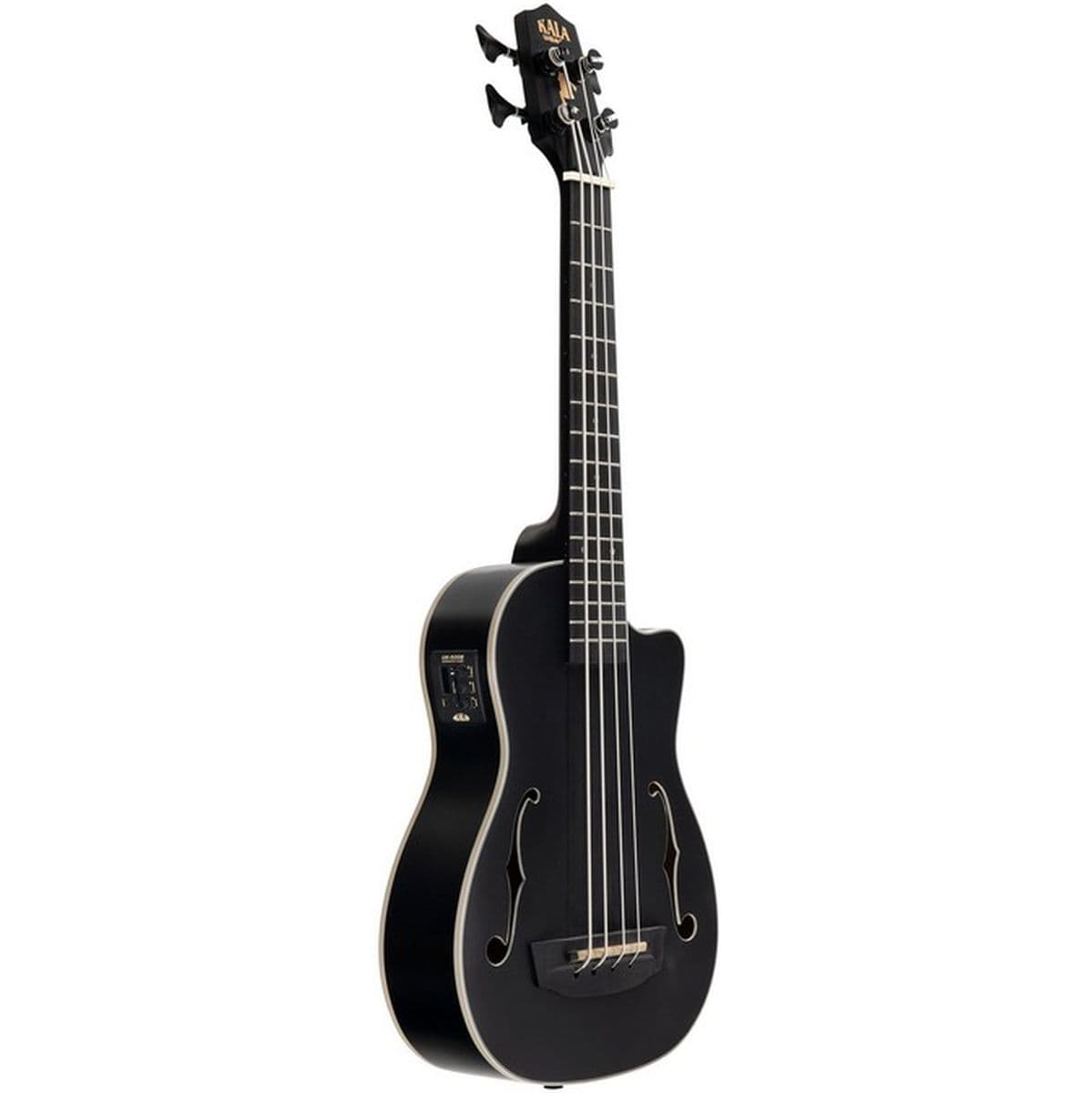 Black Journeyman Mahogany Acoustic-Electric U-BASS w... — Kala