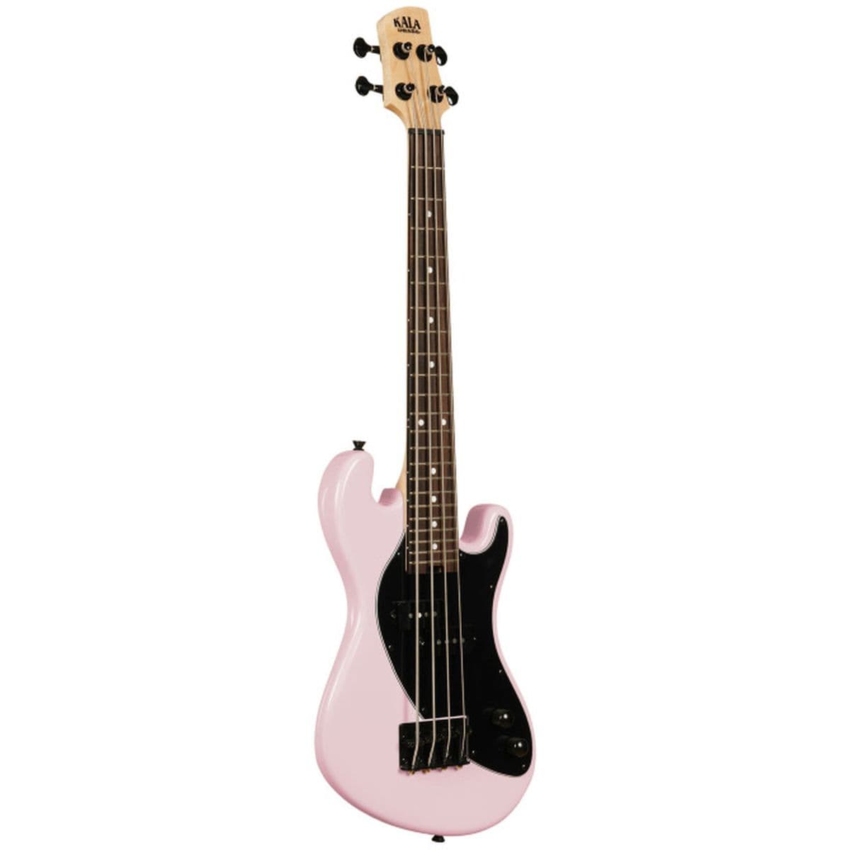 Solid Body 4-STRING Pale Pink Fretted U•bass — Kala
