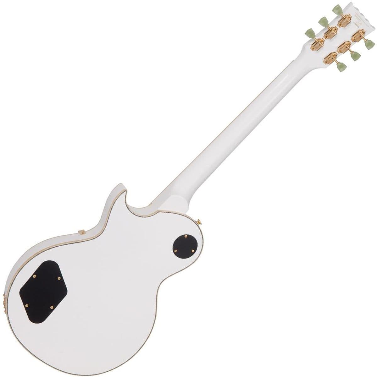 V100 Guitar-Gold HW Arctic White — Vintage