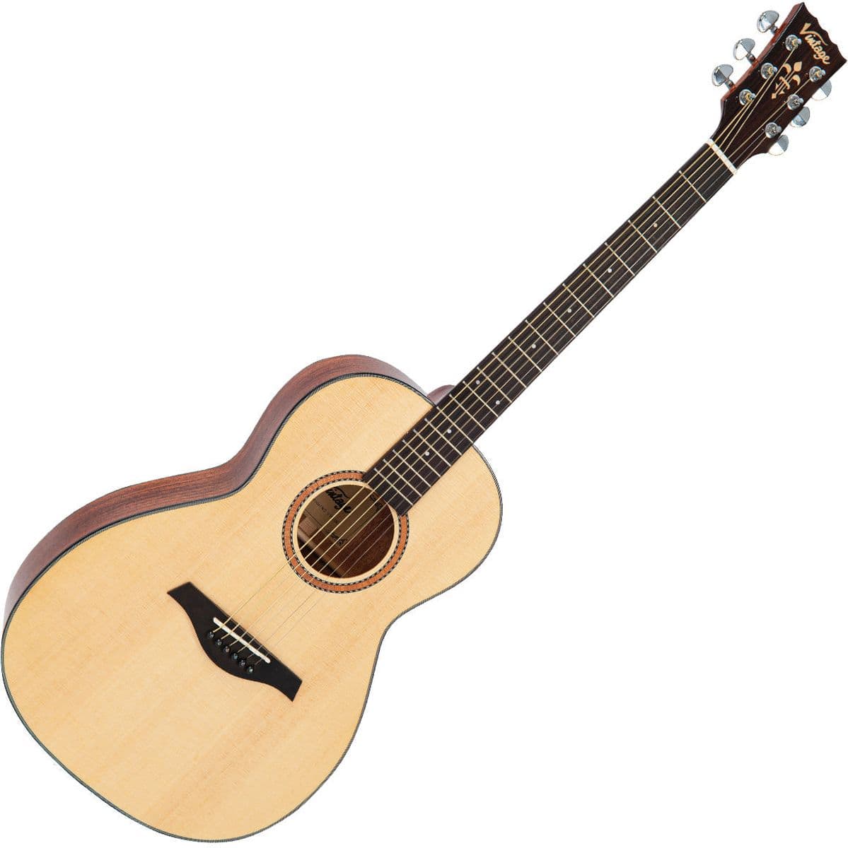 Performer Series - All Solid Parlour Acoustic - Natural Gloss — Vintage