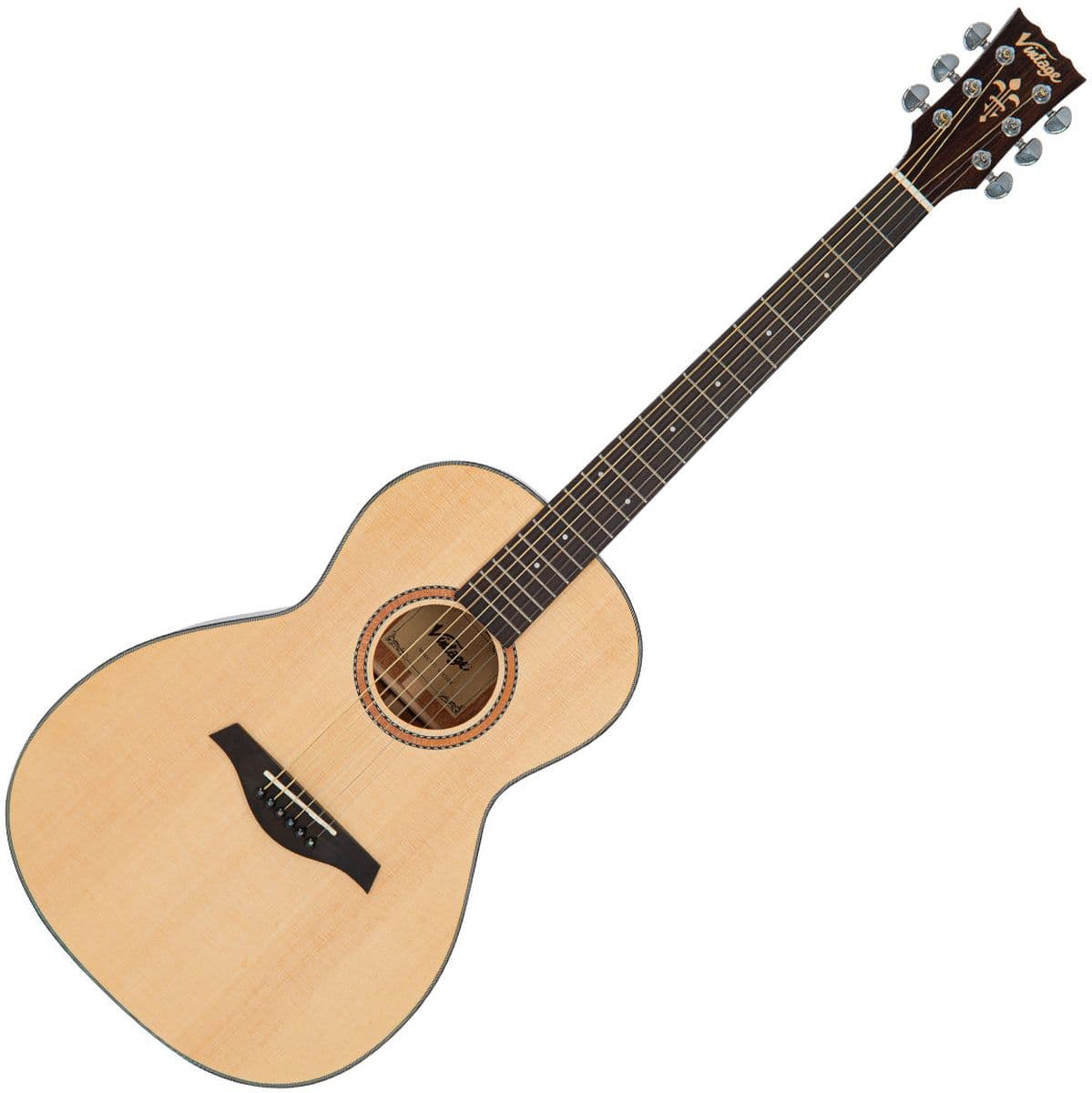 Performer Series - All Solid Parlour Acoustic - Natural Gloss — Vintage