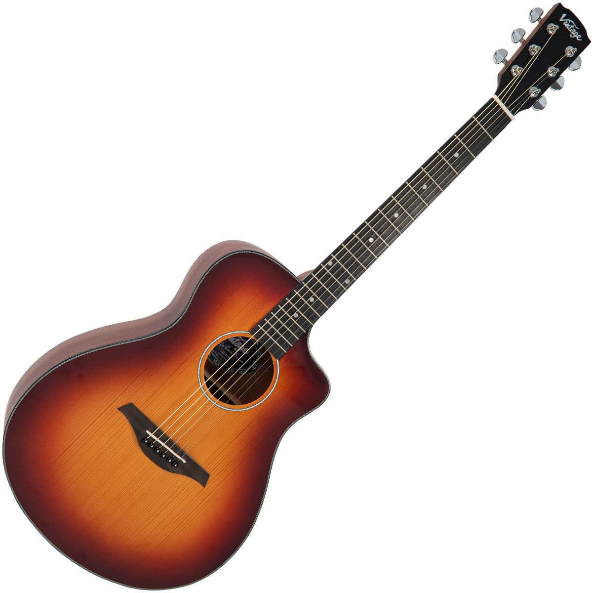 Pacific Coast Series Acoustic Guitar - Cherryburst — Vintage
