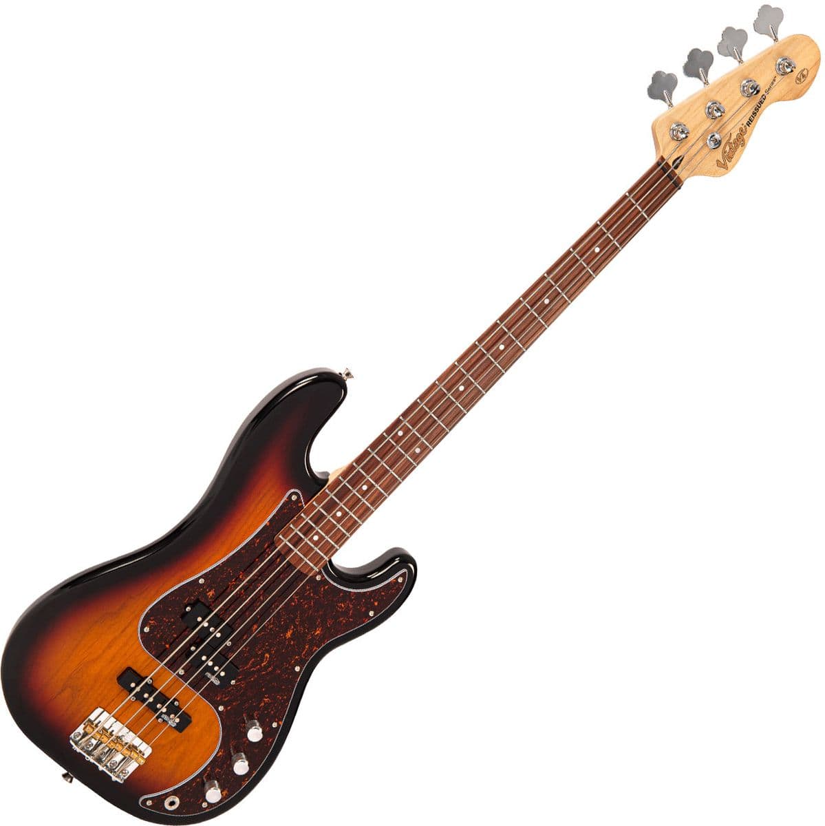 Bass PJ Guitar - 3 Tone Sunburst — Vintage