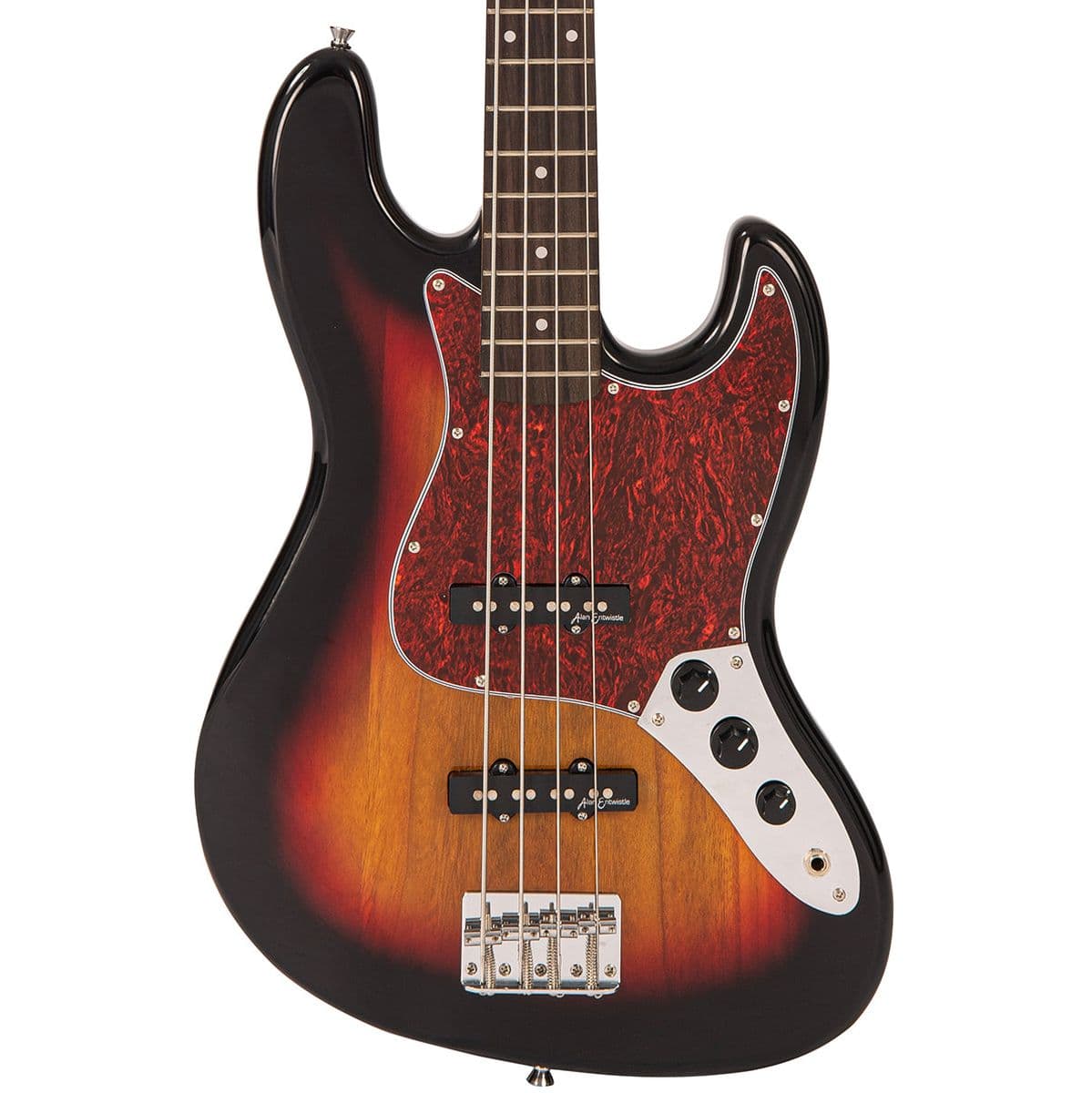 V49 Coaster Series Bass Guitar - 3 Tone Sunburst — Vintage