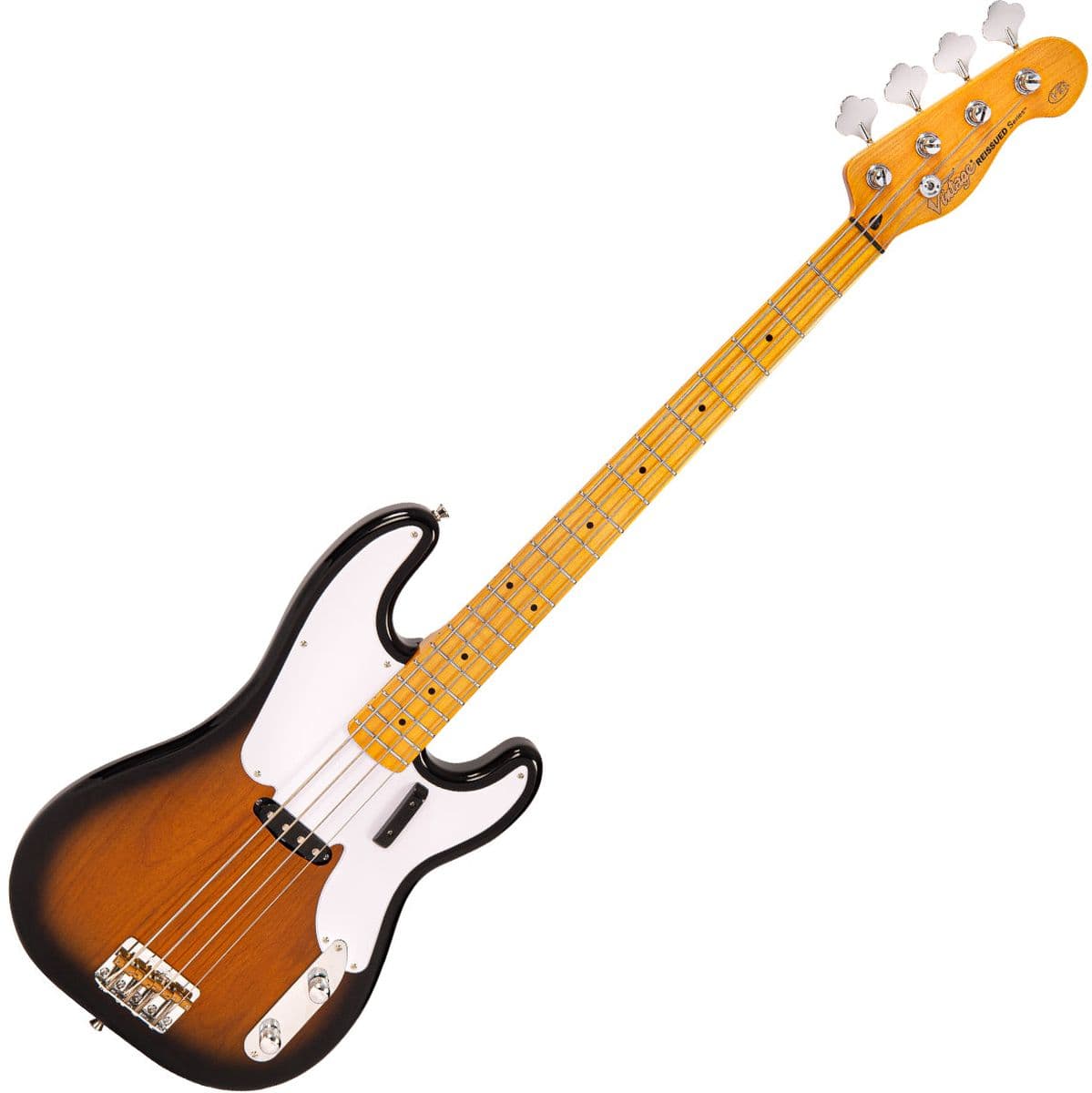 V51 Bass Guitar - 2 Tone Sunburst — Vintage