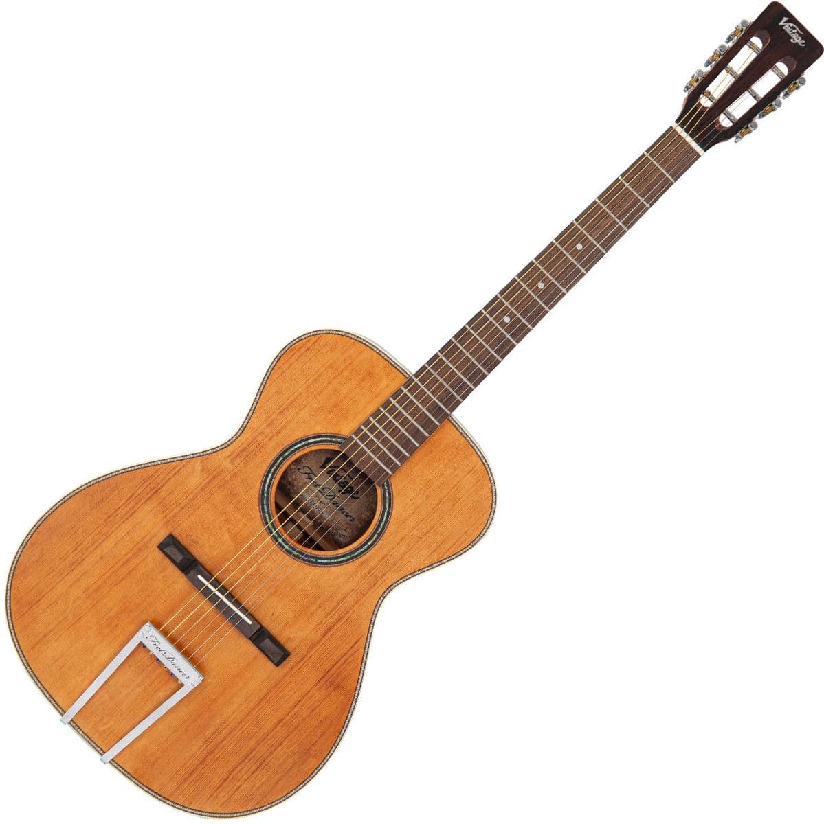 6 String Fret Dancer Acoustic - Aged — Vintage