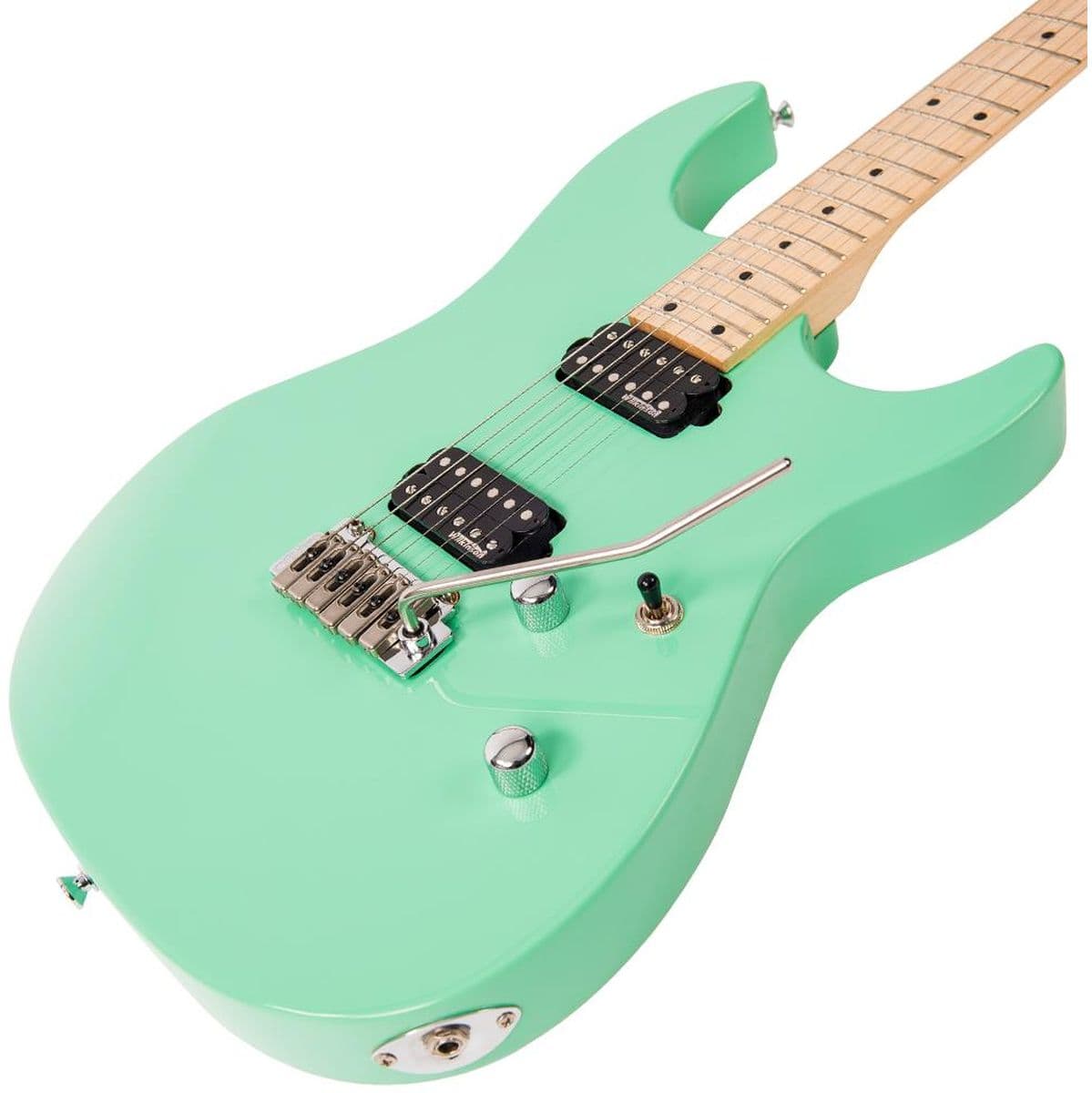 V6 24 Electric Guitar - Ventura Green — Vintage