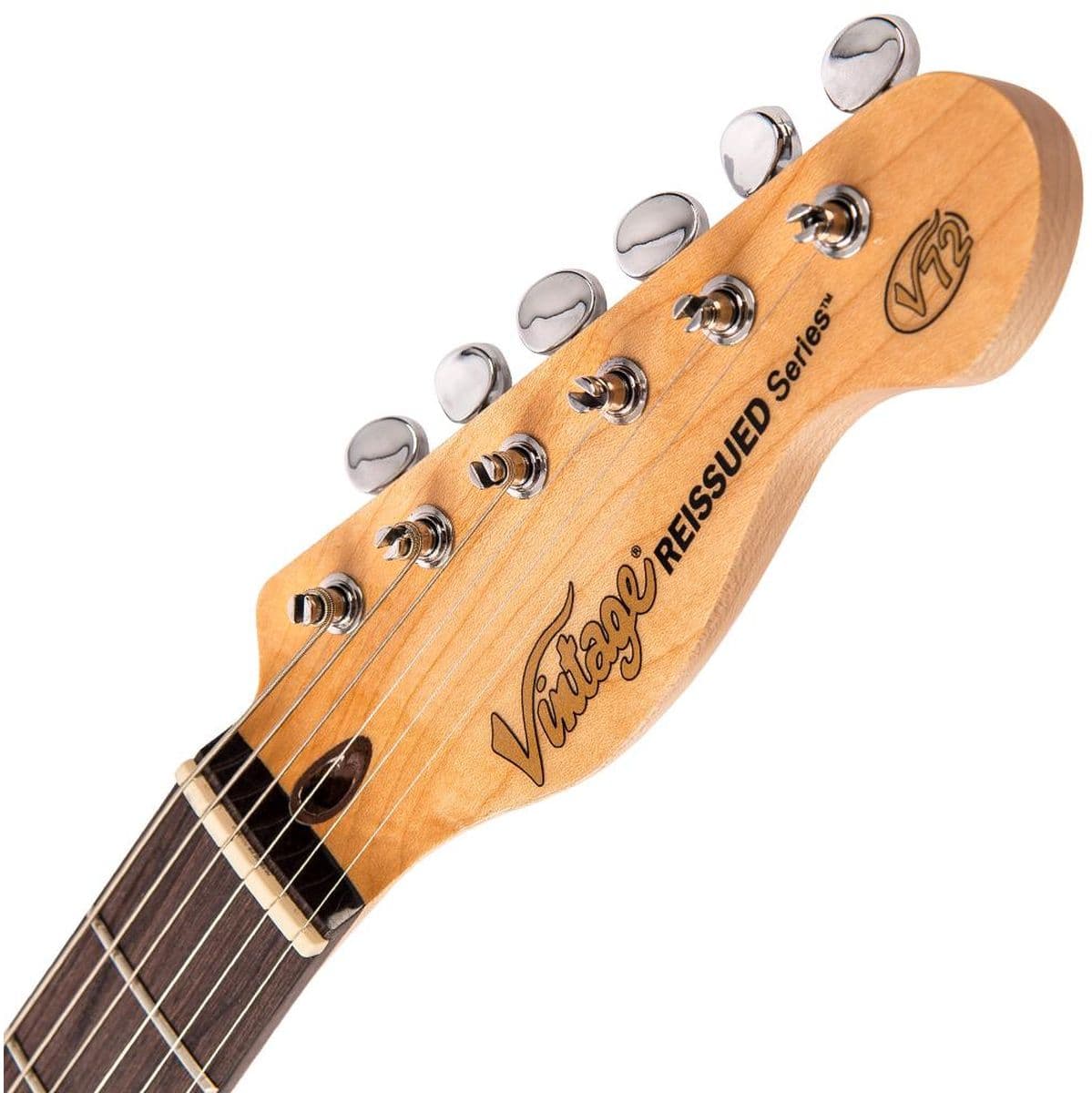 V72 Deluxe - Flame Tobacco Burst — Vintage