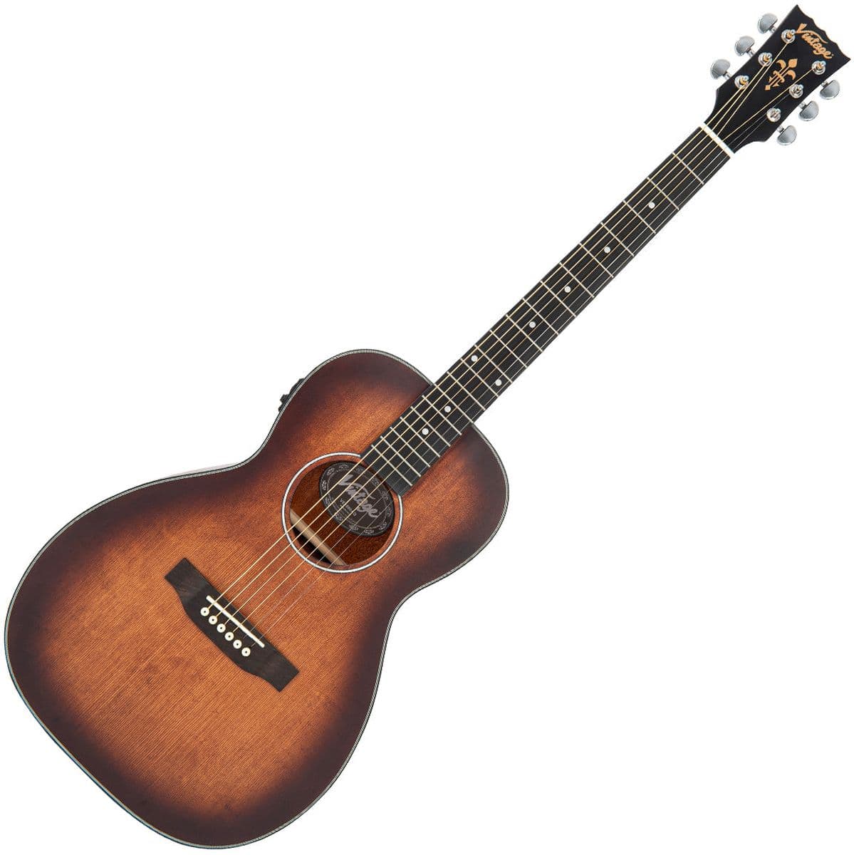 Stage Series Parlour Electro Guitar - Antiqued — Vintage