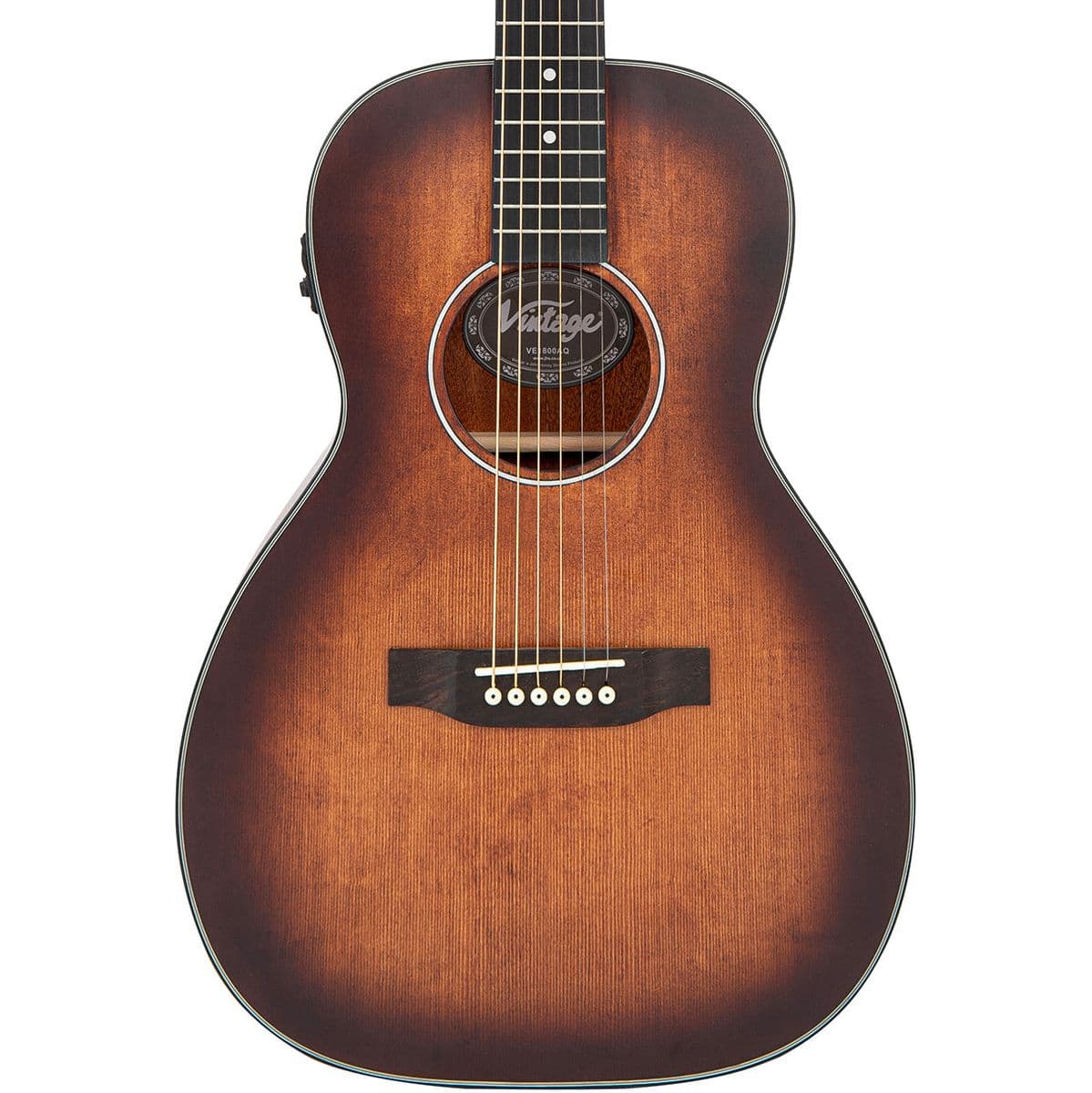 Stage Series Parlour Electro Guitar - Antiqued — Vintage
