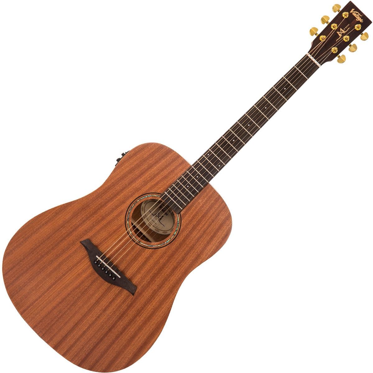 Mahogany Series - Electro Dreadnought Guitar — Vintage