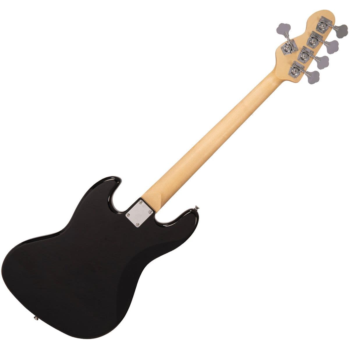 V495 Coaster 5 String Bass Guitar Pack - Gloss Black — Vintage
