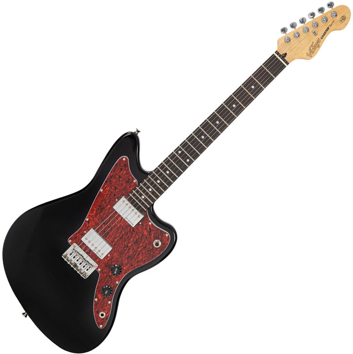 V50 Coaster Electric Guitar Pack - Gloss Black — Vintage