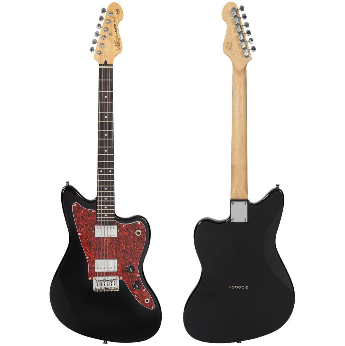V50 Coaster Electric Guitar Pack - Gloss Black — Vintage