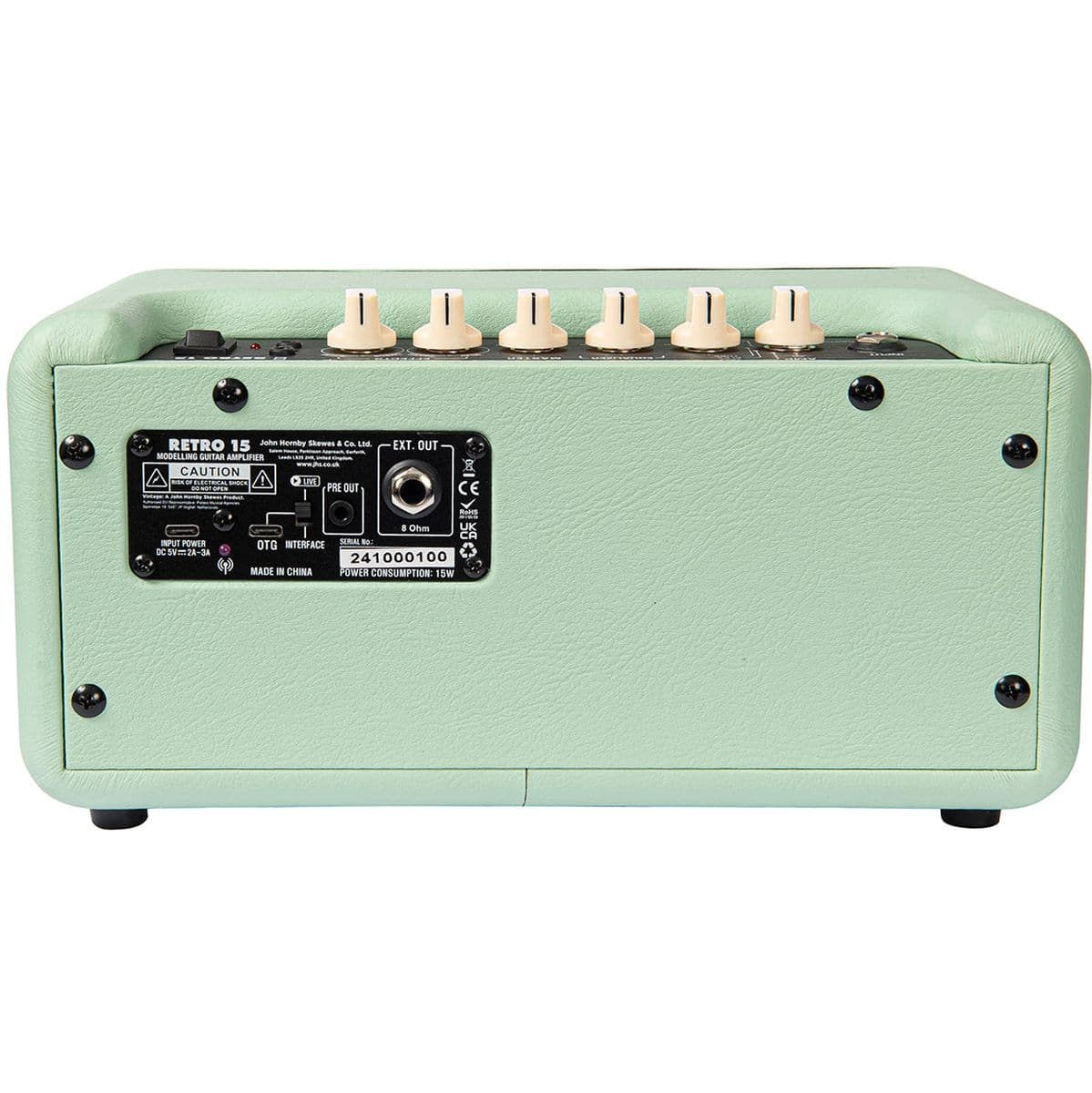 Vintage Retro 15 Amplifier w/ DSP - Mint Green — Kinsman