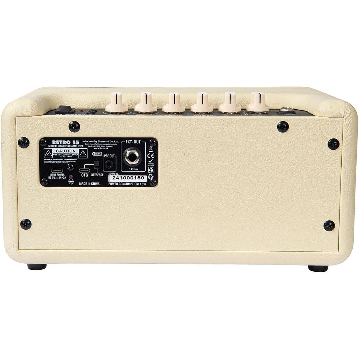 Vintage Retro 15 Amplifier w/ DSP - Vintage White — Kinsman