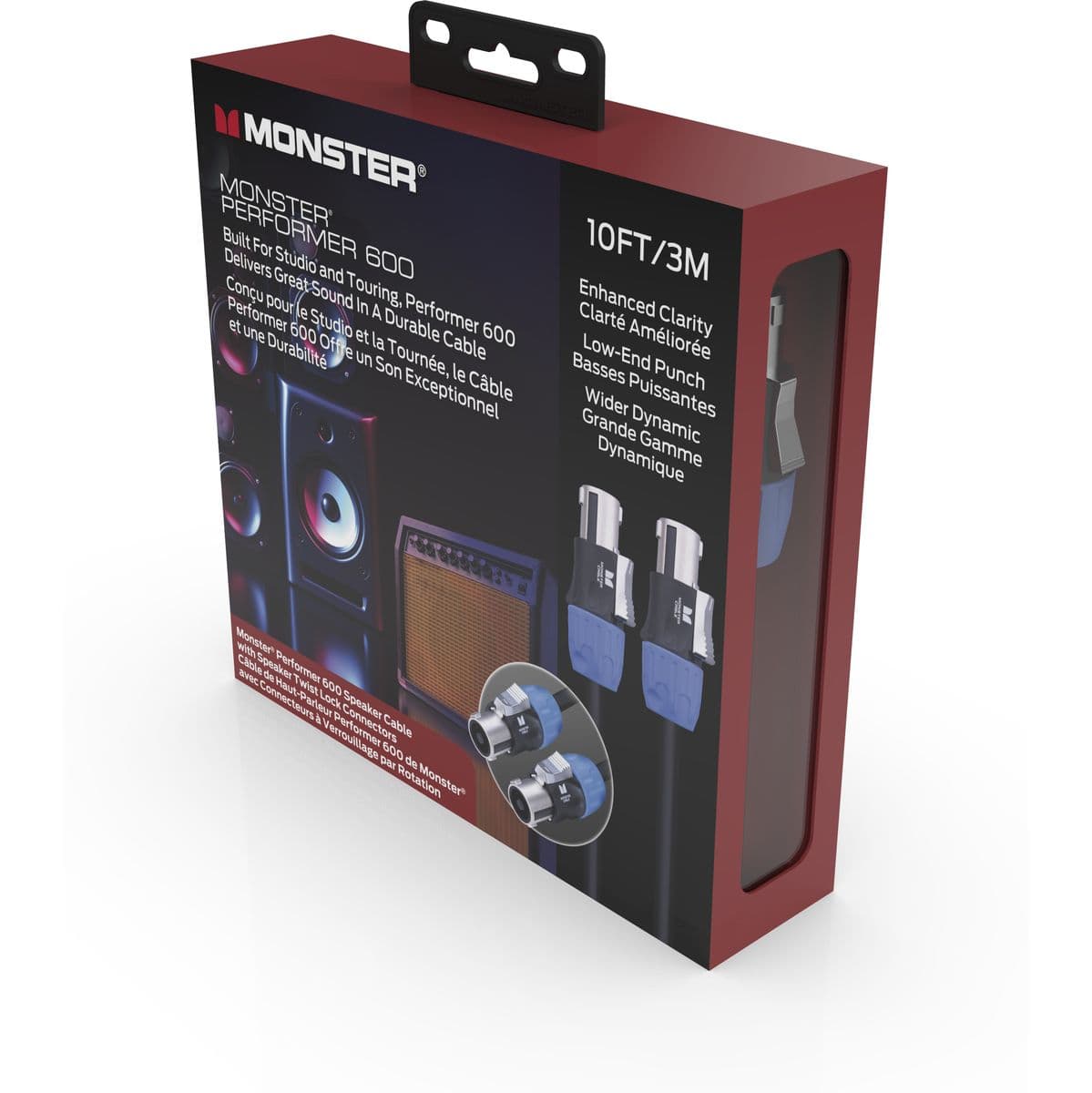Performer Speaker 3 MTR Speak-On Connectors - Monster Performer — Monster Cable