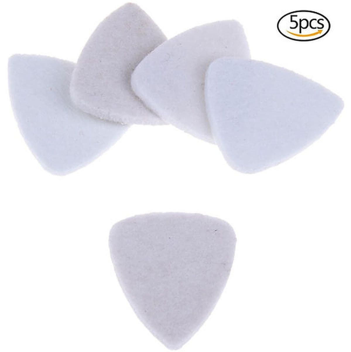 VP 5 Ukulele Plectrums: Vilten Plectrums Per 5 — CLX