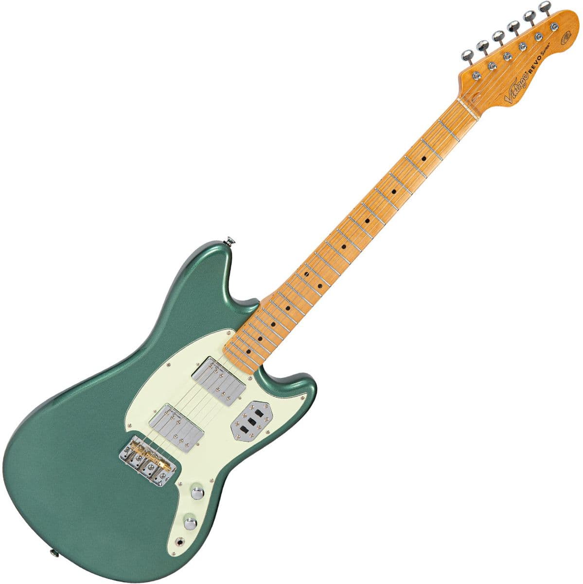 Revo Series Colt HH Twin Hardtail - Metallic Sherwood Green — Vintage