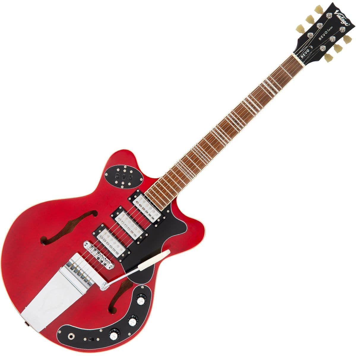 Revo Series Superthin Guitar - Cherry Red — Vintage