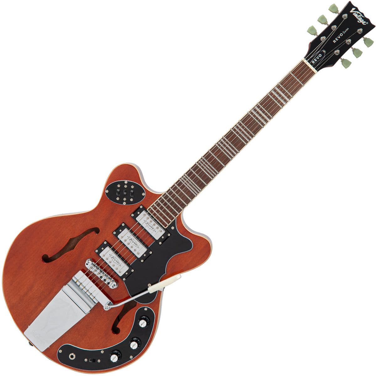 Revo Series Superthin Guitar - Natural — Vintage