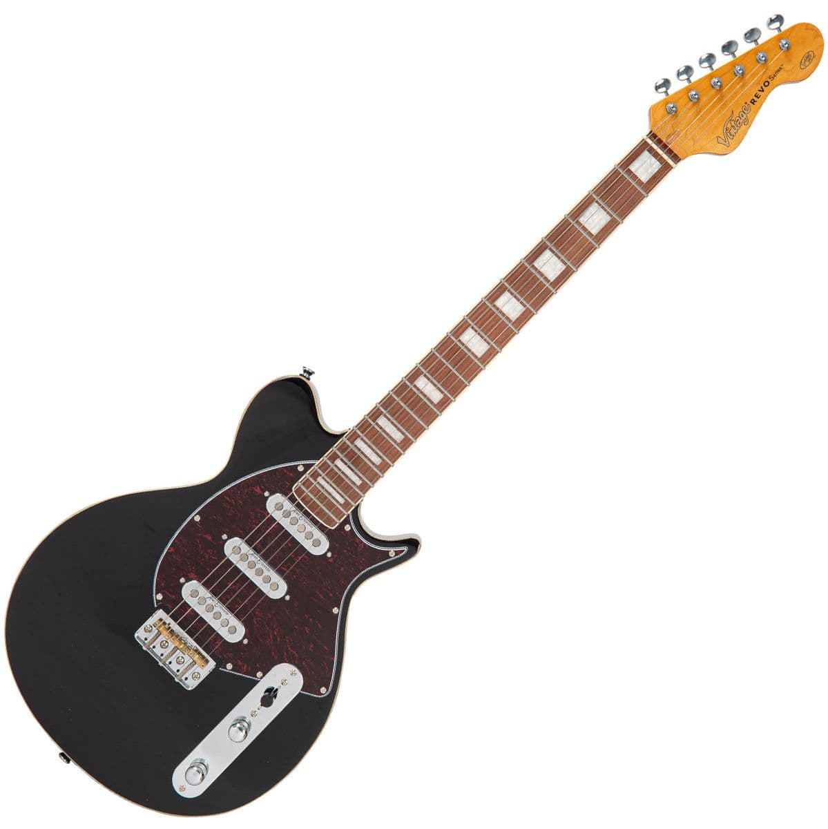 Revo Series Vision Guitar - Boulevard Black — Vintage
