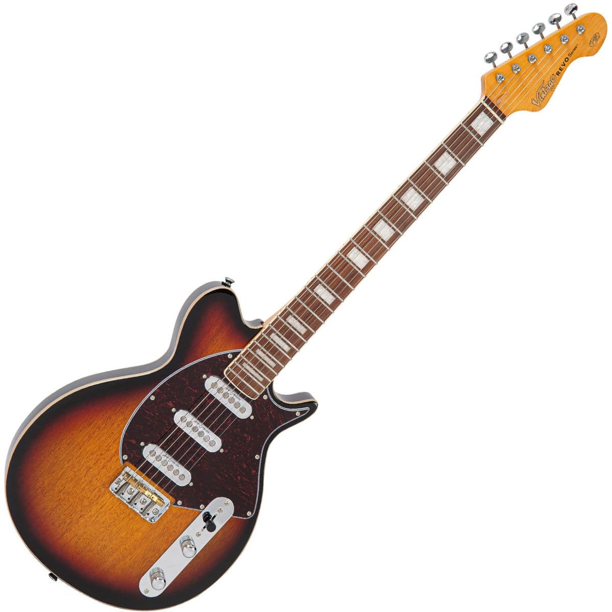 Revo Series Vision Guitar - Two Tone Sunburst — Vintage