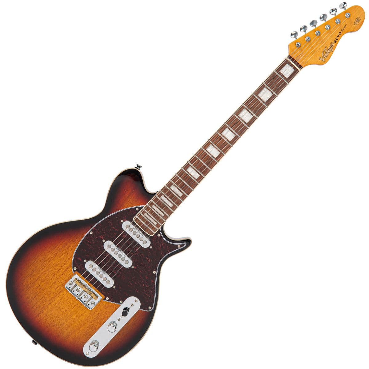 Revo Series Vision Guitar - Two Tone Sunburst — Vintage