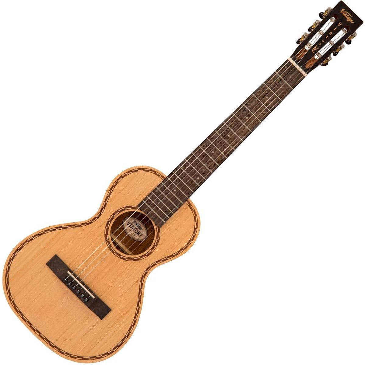Viator Nylon Strung Guitar And Bag - By Paul Brett — Vintage