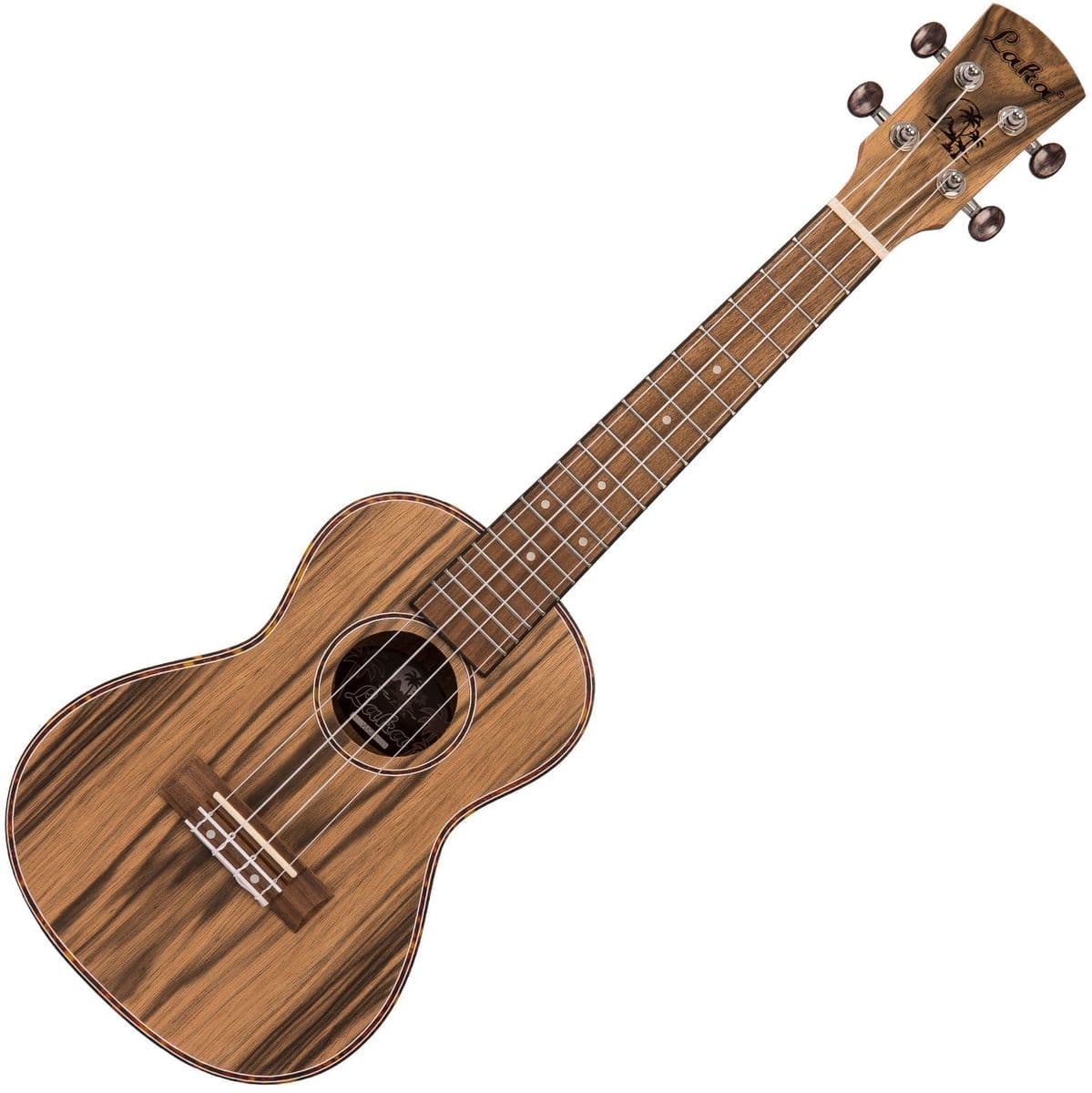 Walnut Series Ukulele & Bag - Concert — Laka