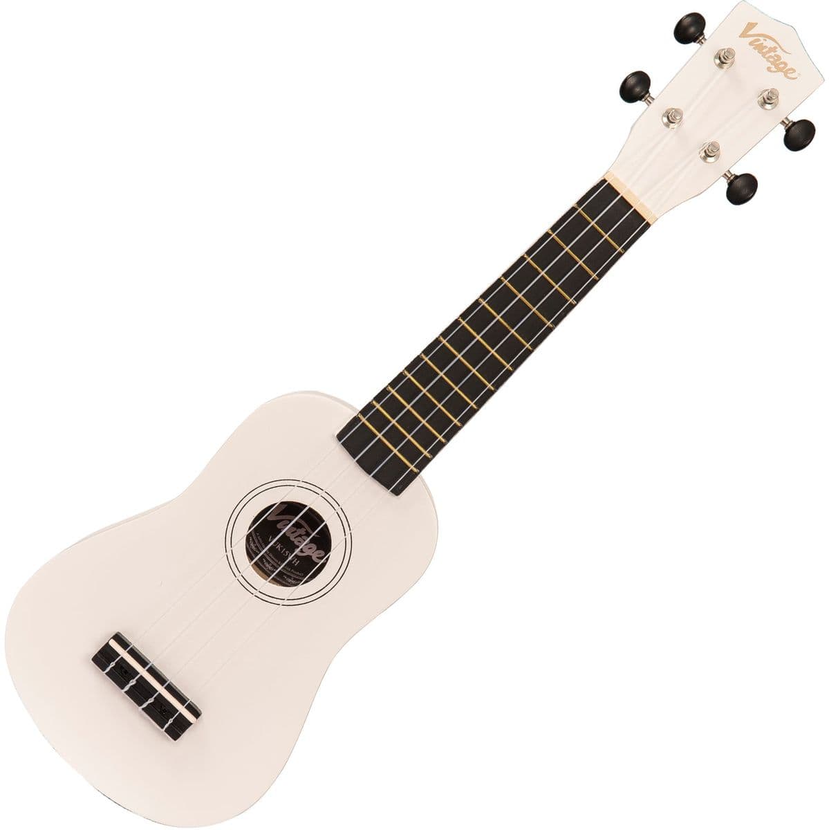 Ukulele - Satin White — Vintage
