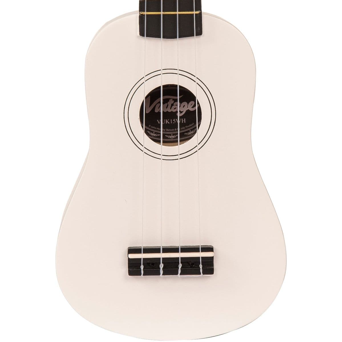 Ukulele - Satin White — Vintage