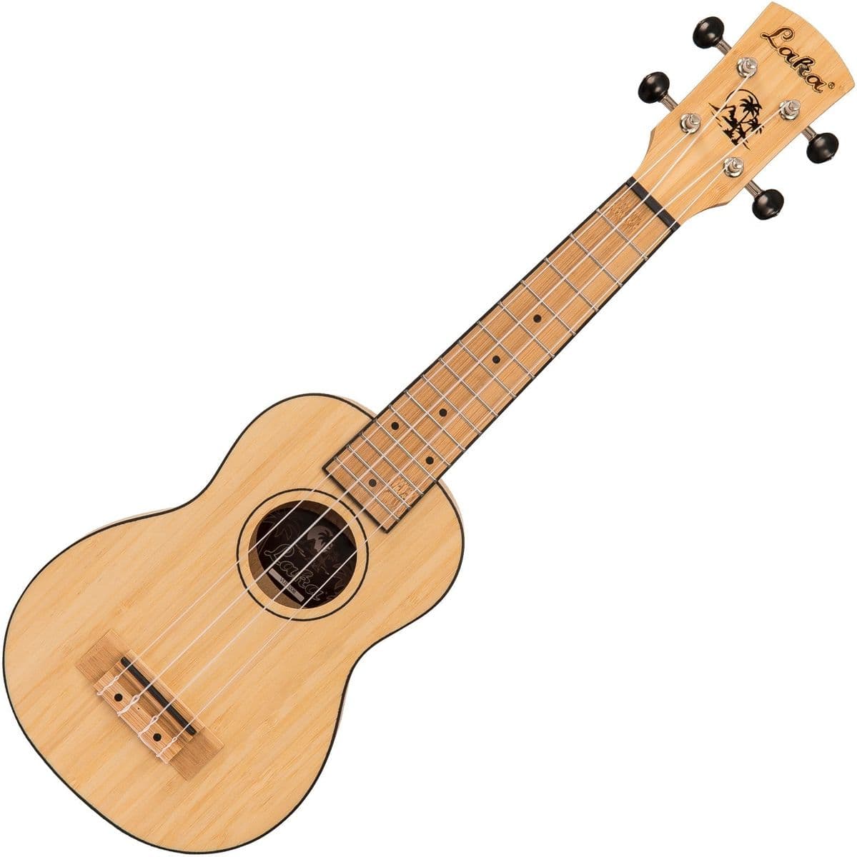 Bamboo Series Ukulele & Bag - Soprano — Laka